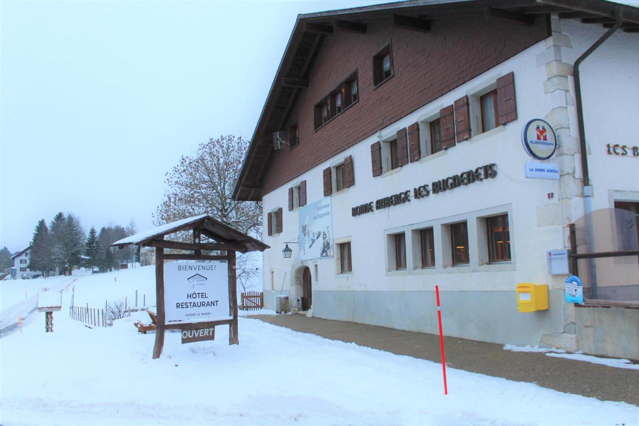 Bonne Auberge Les Bugnenets Le Paquier  Exterior photo